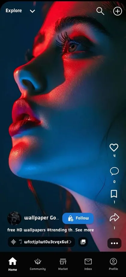 LynkTro app feed preview